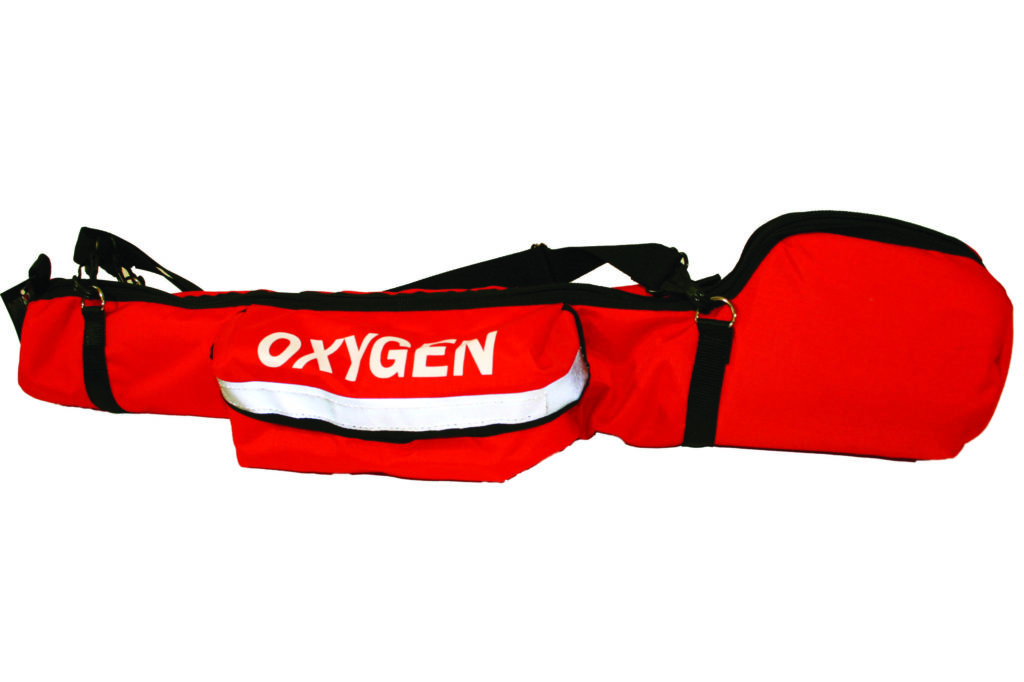 R&B Fabrications Oxygen Bag "e" Cylinder-padded-orange