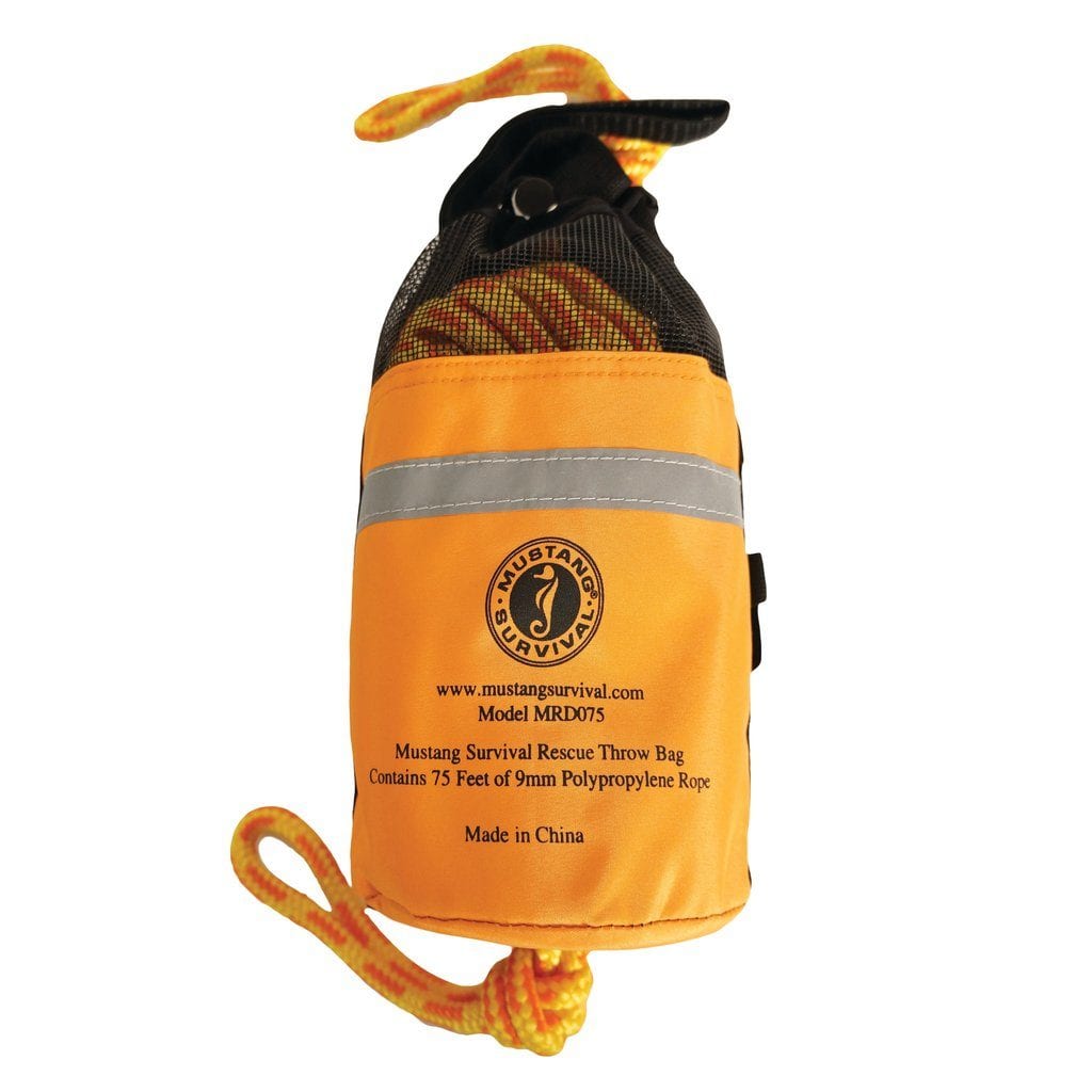 Mustang Survival Throw Bag with 75' Rope