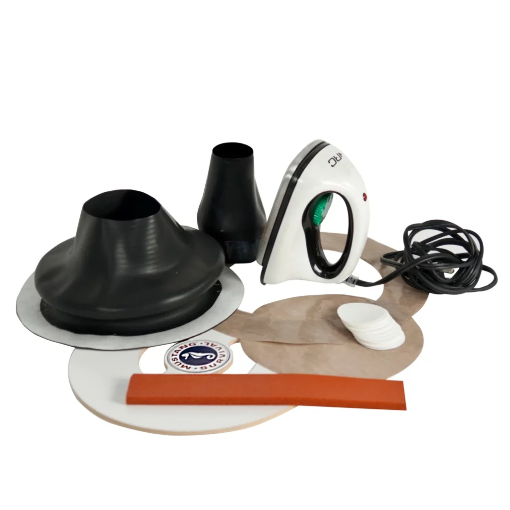 Mustang Survival Rapid Repair Technology - Complete Replacement Seal Tool Kit (Neck, Wrist, Sock, Iron)