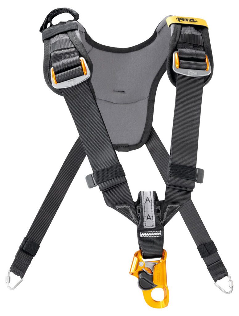 Petzl Top Croll&reg; Chest Harness with Integrated Rope Clamp