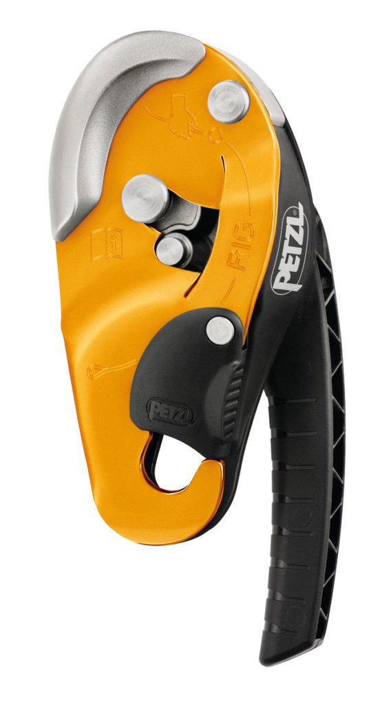 Petzl I'D S Self-Braking Descender with Anti-Panic Function