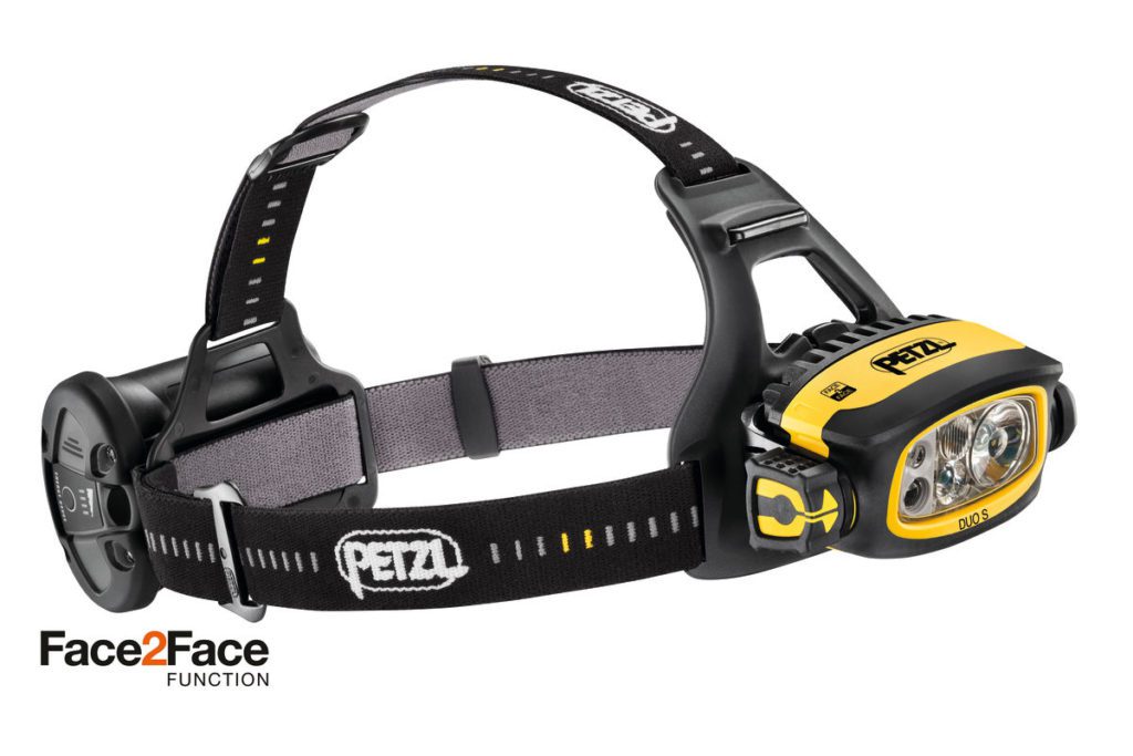 Petzl DUO S Rechargeable Headlamp with FACE2FACE Anti-Glare