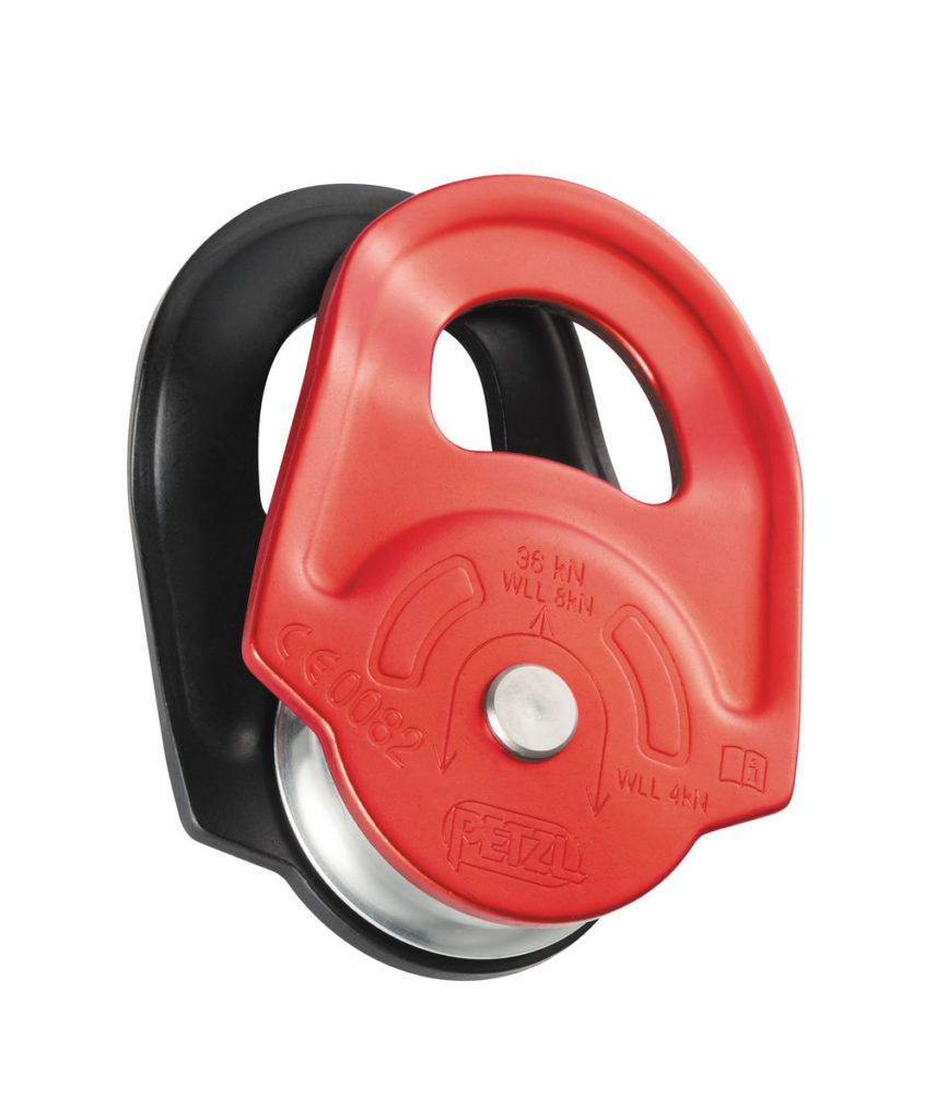 Petzl RESCUE High-Strength Pulley with Swinging Side Plates
