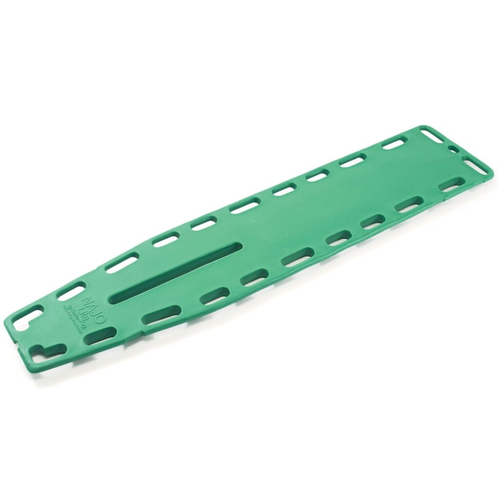 Ferno NAJO Lite Backboard - 0 Pins - Green