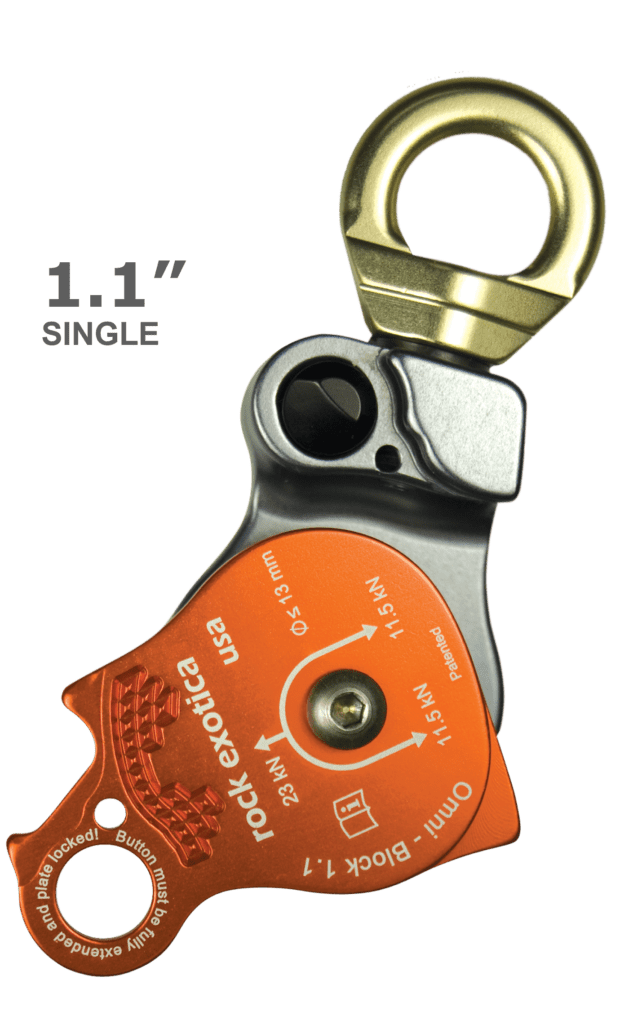 Rock Exotica Omni-Block Swivel Pulleys