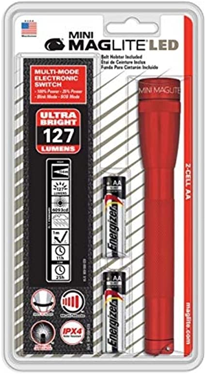 ミニ マグライト 単3×2本 SP2203H MINI MAG-LITE 2AA Cell LED FLASHLIGHT Maglite Mini 2AA Cell LED - Columbus Supply