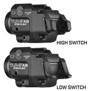 Streamlight TLR-8®A G Gun Light with Green Laser and Rear Switch Options