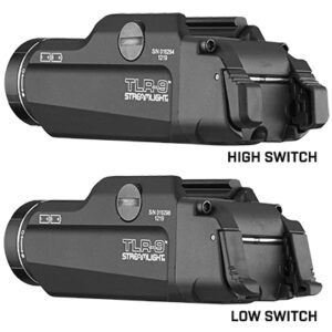 Streamlight TLR-9® Gun Light with Ambidextrous Rear Switch Options