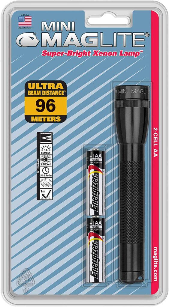 Maglite Mini Incandescent 2-Cell AA Flashlight
