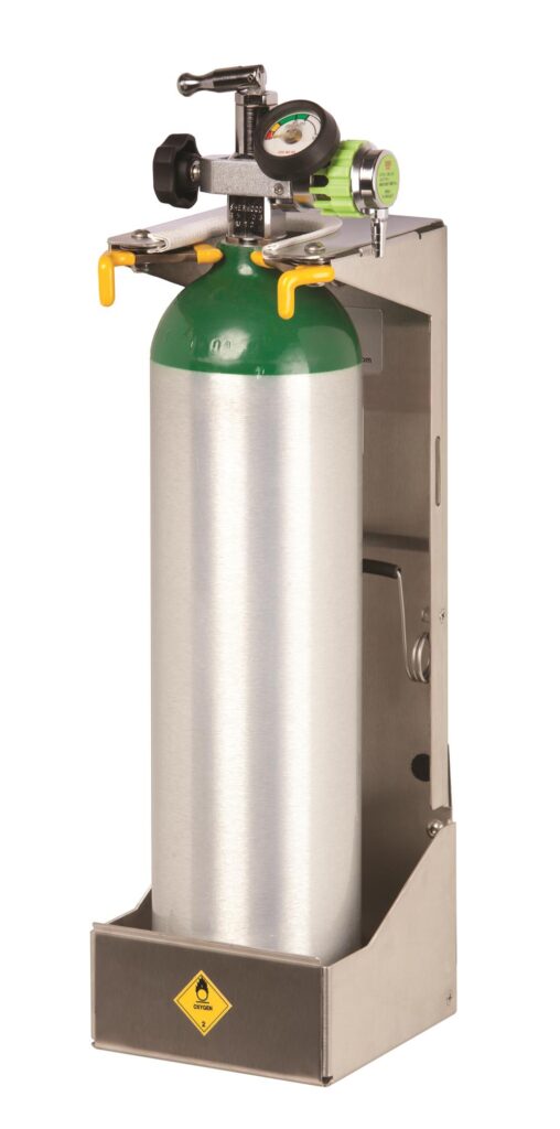 Ziamatic Quic-Release Standard Strapless "D" Cylinder Bracket