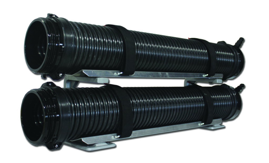 Ziamatic Quic-Mount Vertical Suction Mount Two 10' Solid Trays