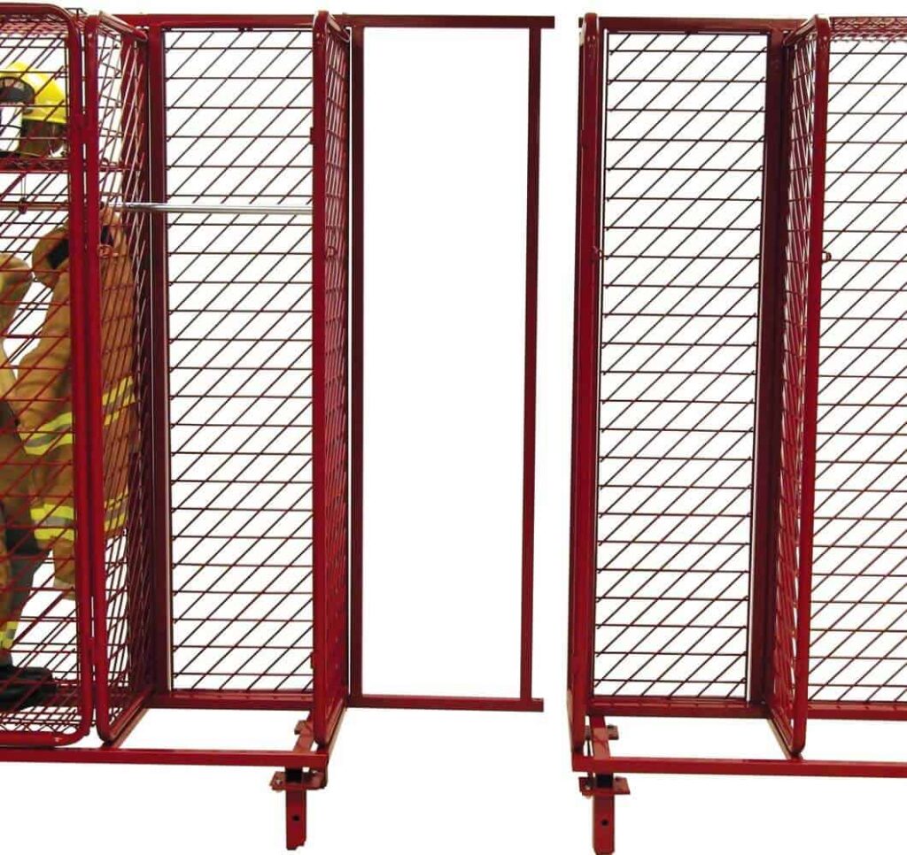 Ready Rack Freestanding Red Rack - Columbus Supply