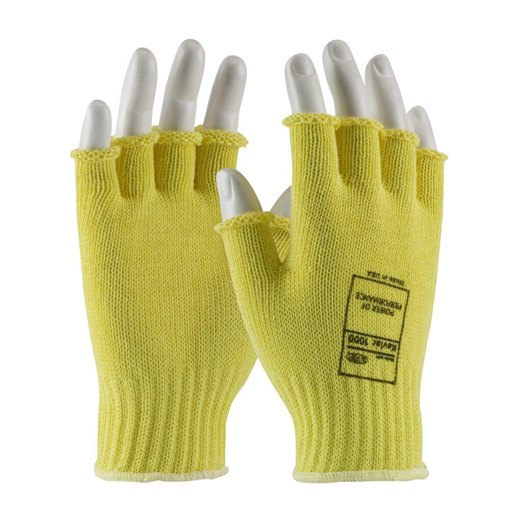 PIP Kut Gard® Seamless Knit Kevlar® Glove - Half-Finger