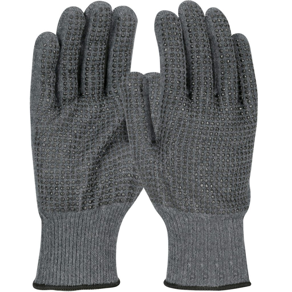 PIP Kut Gard® Seamless Knit ACP / Kevlar® Blended Glove with PVC Dot Grip - Lightweight