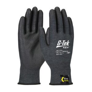 PIP G-Tek® KEV™ Seamless Knit Kevlar® Blended Glove with NeoFoam® Coated Palm & Fingers - Touchscreen Compatible
