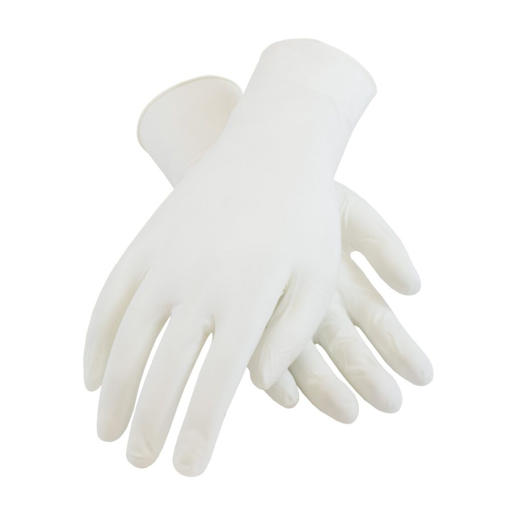 PIP CleanTeam® Single Use Class 100 Cleanroom Nitrile Glove with Finger Textured Grip - 9.5"