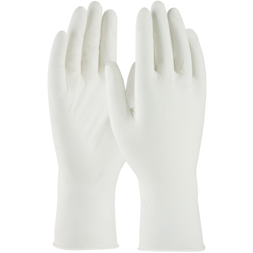 PIP CleanTeam® Single Use Class 10 Cleanroom Nitrile Glove with Finger Textured Grip - 12"