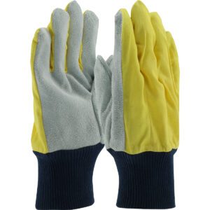 PIP® Superior Grade Cowhide Leather Palm Glove with Fabric Back