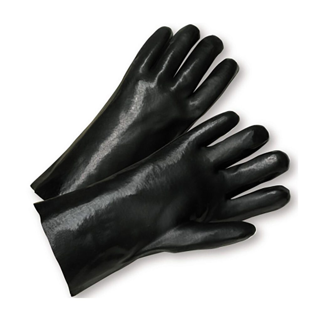 PIP® PVC Dipped Glove with Interlock Liner and Smooth Finish - 10" Length