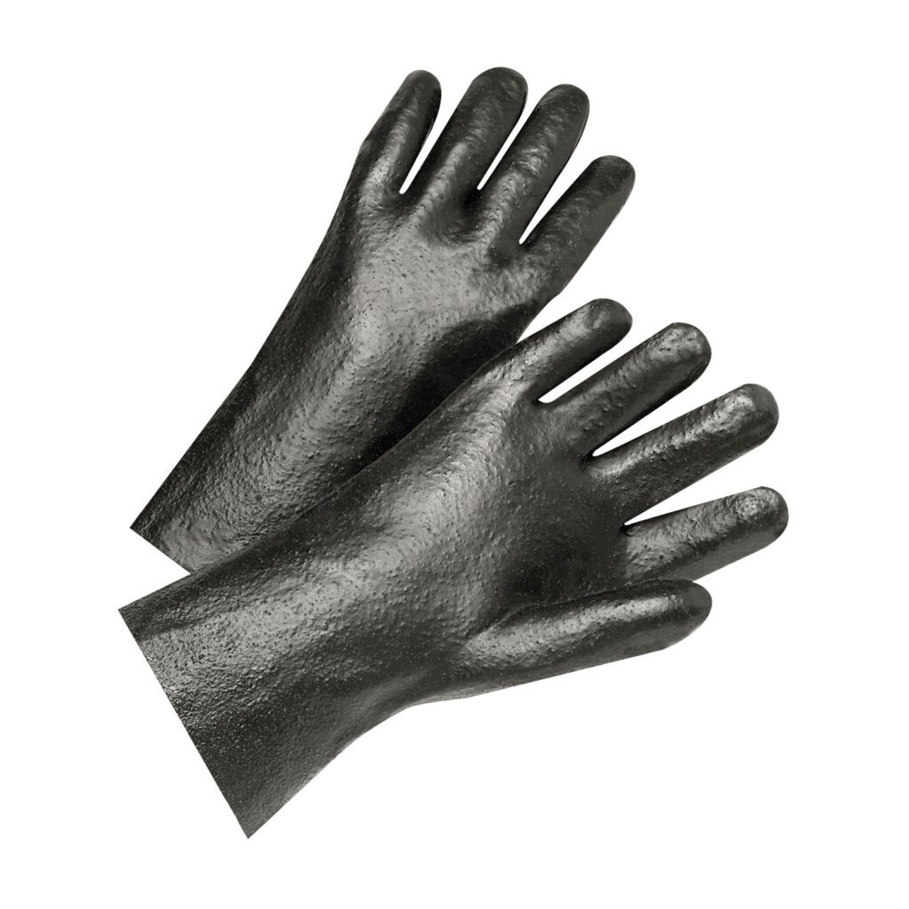 PIP® PVC Dipped Glove with Interlock Liner and Semi-Rough Finish - 14" Length