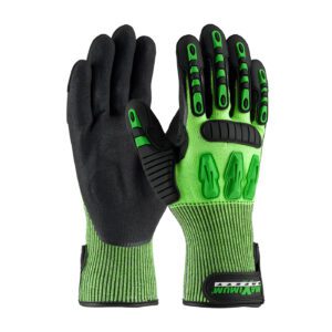 PIP Maximum Safety® TuffMax3™ Seamless Knit HPPE Blend with Nitrile Grip and TPR Impact Protection