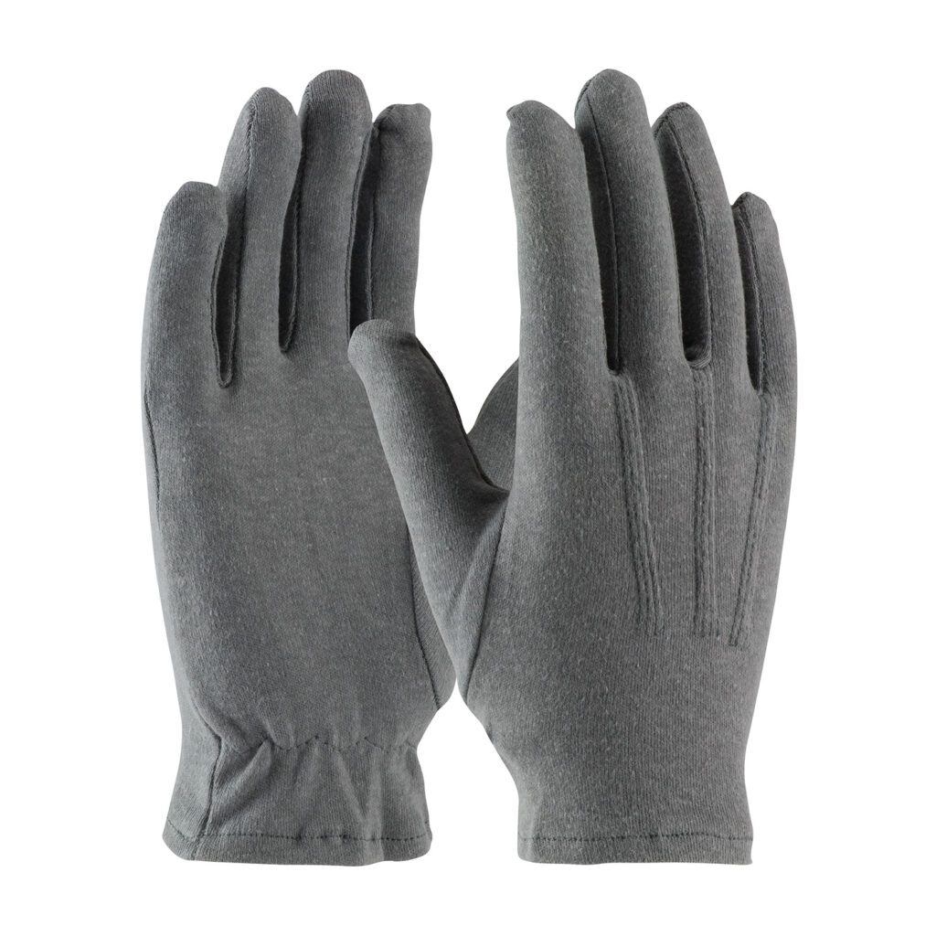 PIP Cabaret™ 100% Cotton Dress Glove with Raised Stitching on Back - Open Cuff