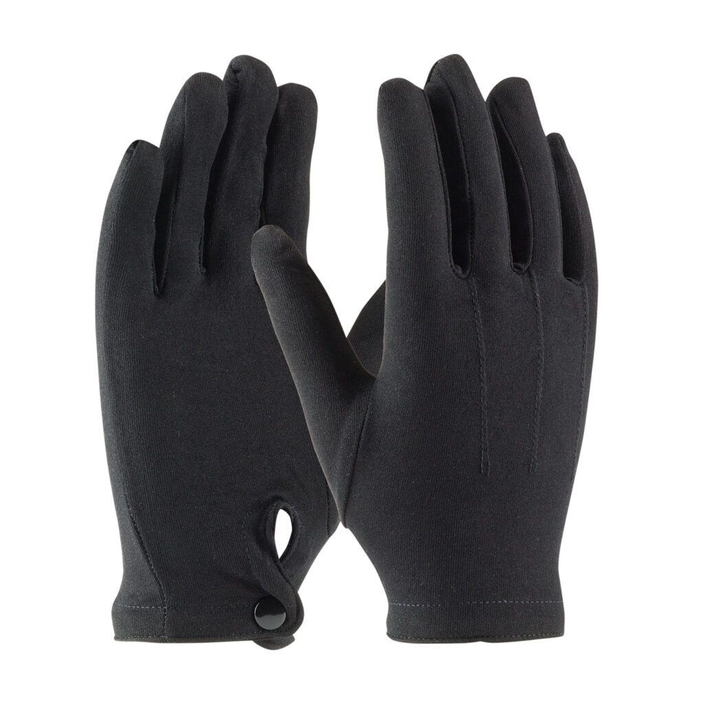 PIP Cabaret™ 100% Stretch Nylon Dress Glove with Raised Stitching on Back - Snap Closure