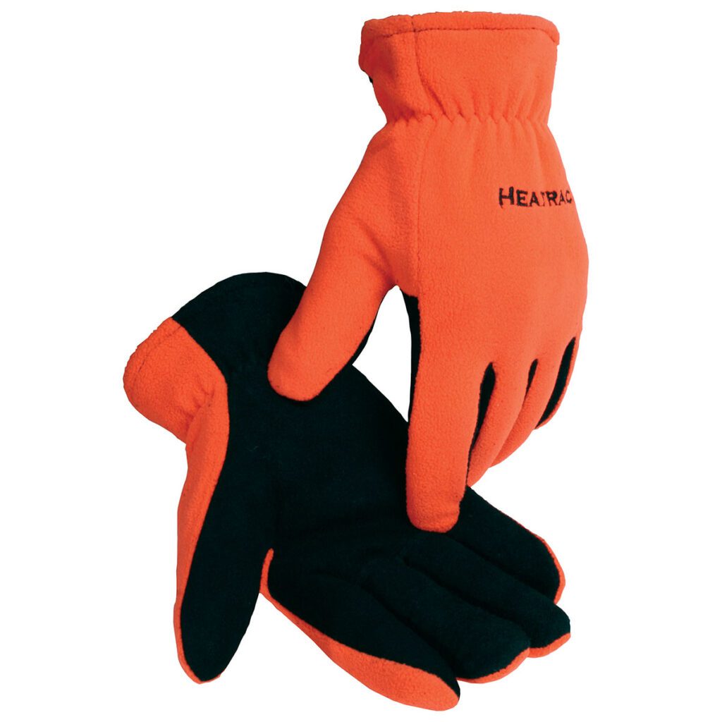 Caiman® Premium Deerskin Split Leather Palm with Fleece Back and Heatrac® II Insulation