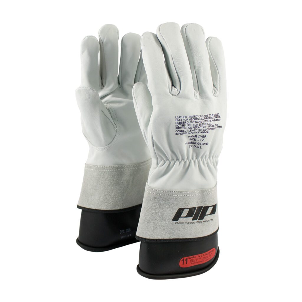 PIP® Top Grain Goatskin Leather Protector for Novax® Gloves - Gauntlet Cuff