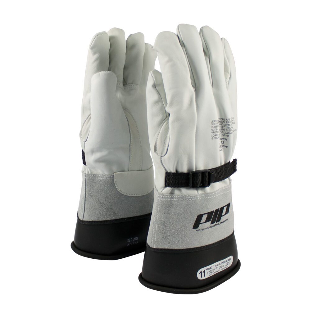 PIP® Top Grain Goatskin Leather Protector for Novax® Gloves - Gauntlet Cuff