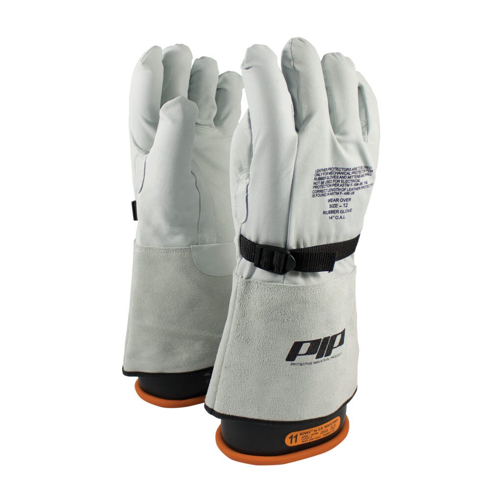 PIP® Top Grain Goatskin Leather Protector for Novax® Gloves - Gauntlet Cuff