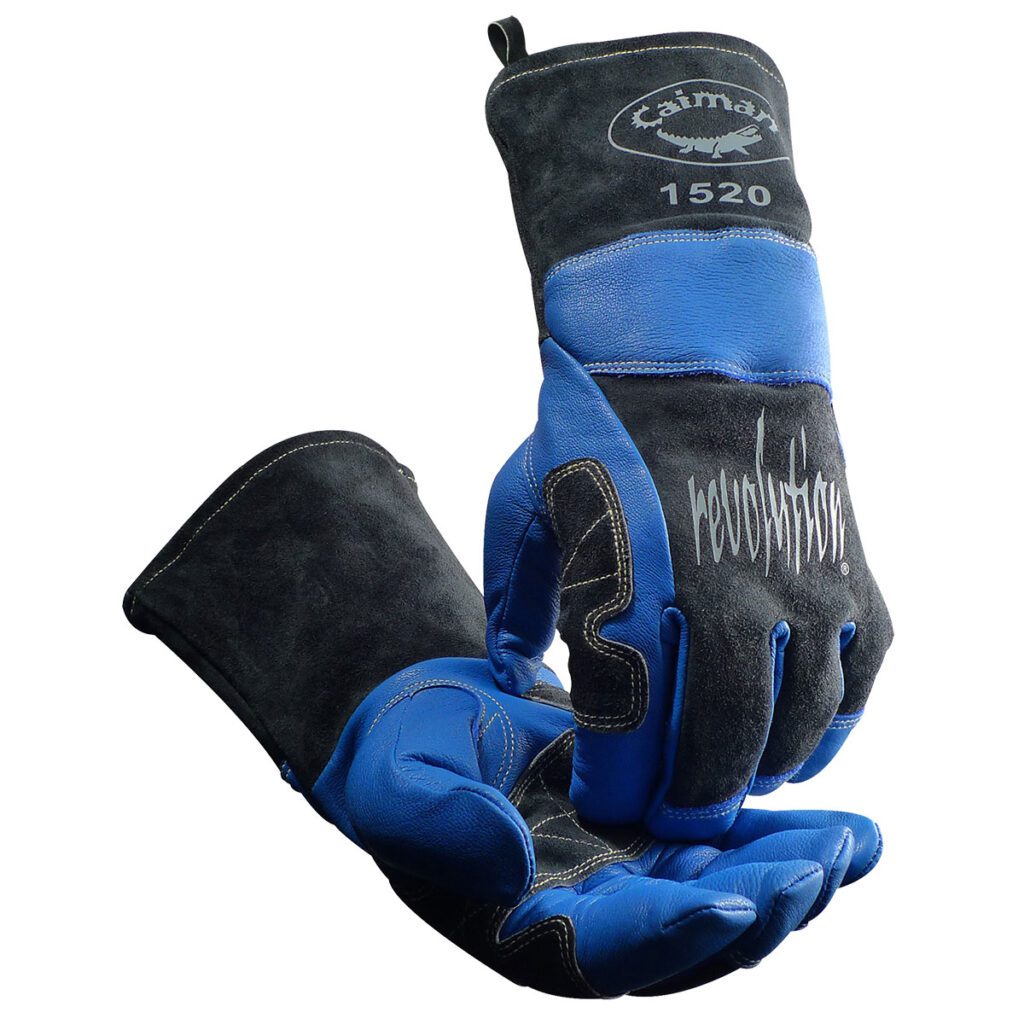 Caiman® Premium Goat Grain MIG/Stick Welder's Glove with Wool Insulation