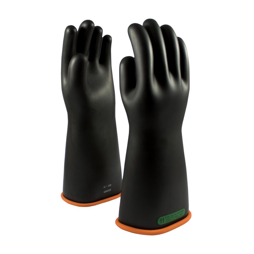 NOVAX® Class 3 Rubber Insulating Glove with Straight Cuff - 16"
