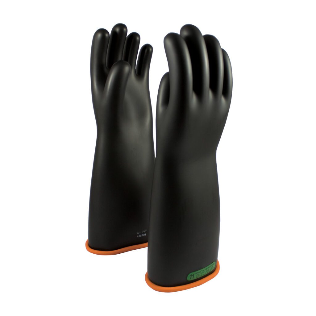 NOVAX® Class 3 Rubber Insulating Glove with Straight Cuff - 18"