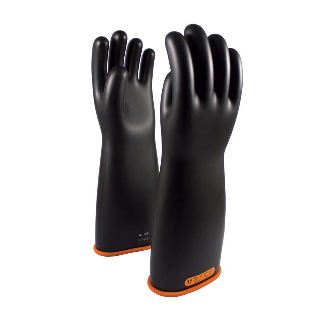 NOVAX® Class 4 Rubber Insulating Glove with Straight Cuff - 18"