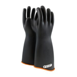 NOVAX® Class 1 Rubber Insulating Glove with Contour Cuff - 18"