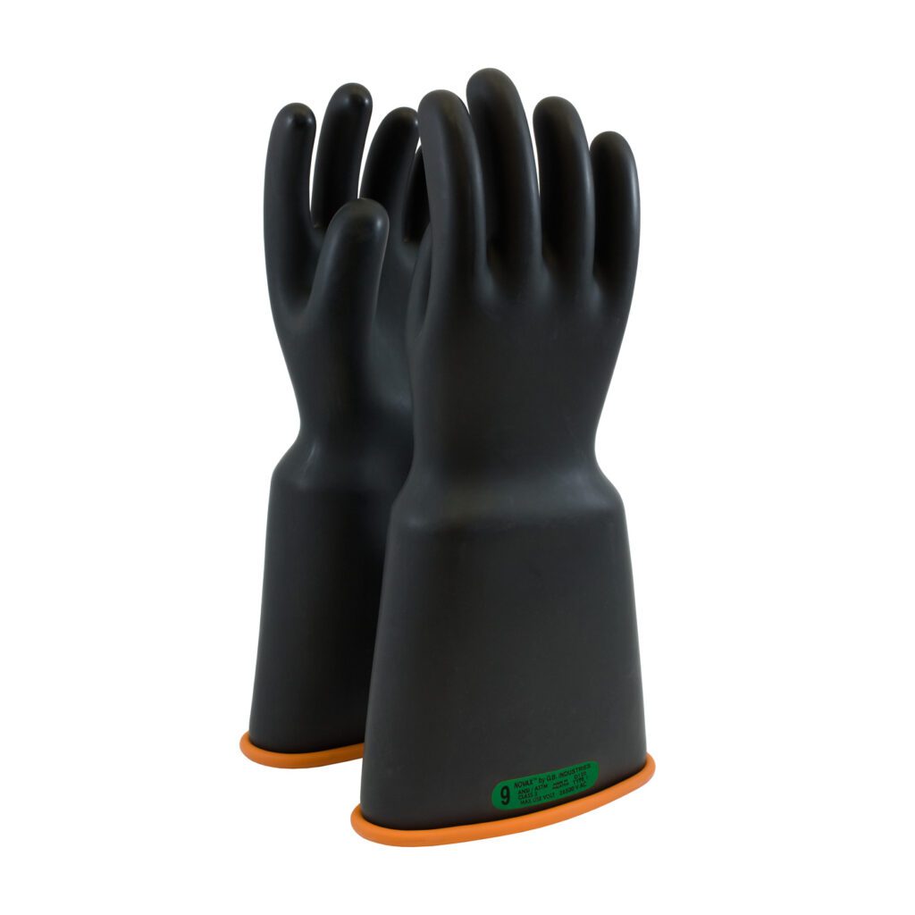 NOVAX® Class 3 Rubber Insulating Glove with Bell Cuff - 16"
