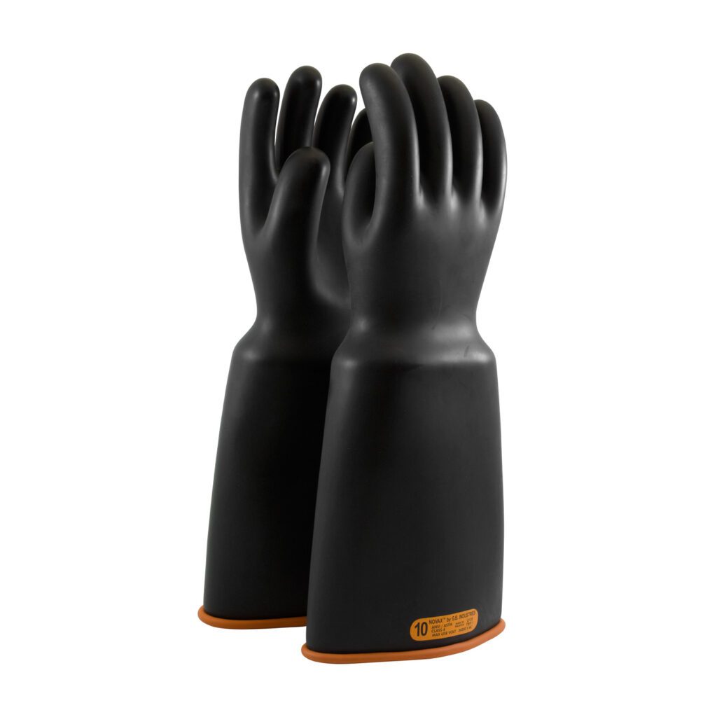 NOVAX® Class 4 Rubber Insulating Glove with Bell Cuff - 16"