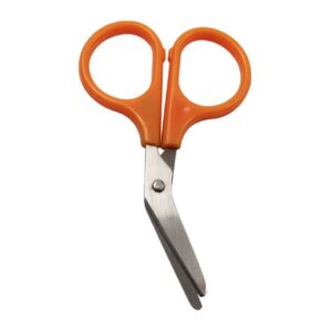 Kemp USA Bandage Shears, 3.5", Orange Handle (1 Box Of 10 Pcs)