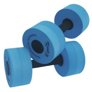 Kemp USA Water Aerobic EVA Foam Dumbbells Set (Pair)
