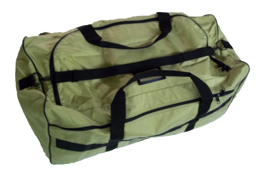 Avon Manufacturing Large Desert Tan Duffel