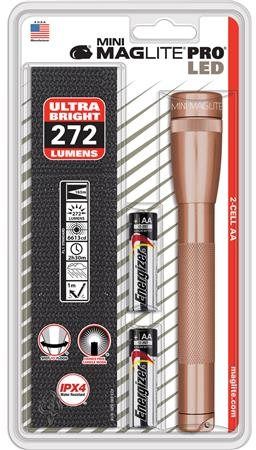 thumbnail interactive-video image 1 of Maglite Mini LED 2-Cell AA Flashlight With Holster - Black, 75 Lumens, Made In USA 1 of 5