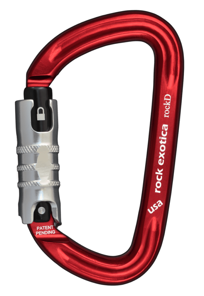 Rock Exotica&reg; rockD Up-Lock Carabiner