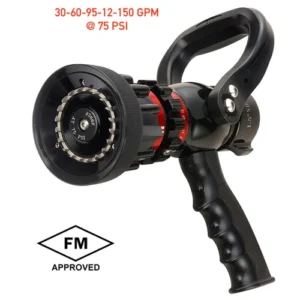Protek 1-1/2" Low-Pressure Selectable Gallonage Nozzle (30-60-95-125-150 GPM)