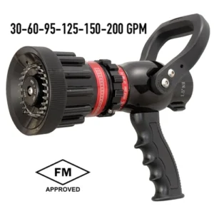 Protek 1-1/2" or 2-1/2" Wide-Range Selectable Gallonage Nozzle (30-60-95-125-150-200 GPM)