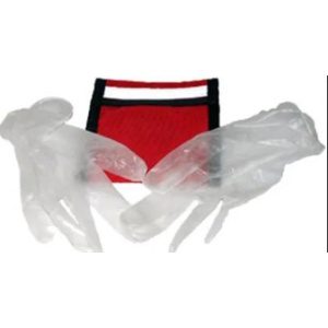 Large EMS Glove Pouch, 6" x 4.75" (R, Blk, Y, Or, Gr, Blue)