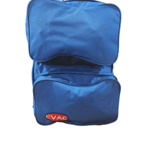 EVAC Technical Rescue Equipment Pak, "T*R*Eq" w/2 front pockets (Blue, Blk)
