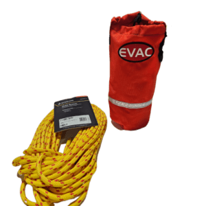 Evac Systems Large Basic Rescue Throw Bag w/100' of yellow 3/8" Sterling WaterLine