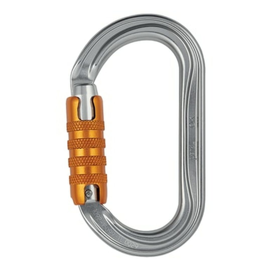 Petzl OK Oval Aluminum Triact Lock Carabiner