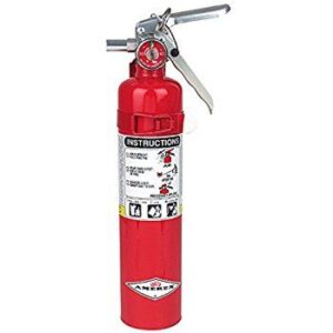 Amerex 2 1/2 lb ABC Extinguisher w/ Aluminum Valve & Vehicle Bracket